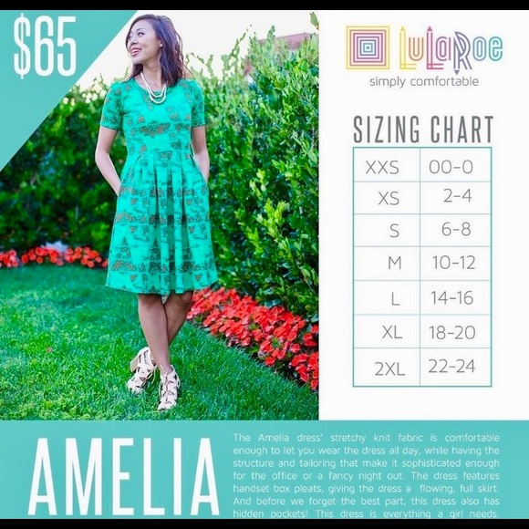 BNWT Lularoe Amelia dress - Picture 6 of 6